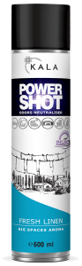 ODŚWIEŻACZ POWIETRZA POWER SHOT FRESH LINEN 600ML 