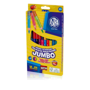 KREDKI 12KOL/24KOL OŁÓWKOWE JUMBO ASTRA 312118001