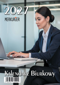 KALENDARZ BIUROWY MERKURIER B1 2027 PION