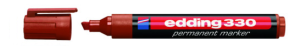 Marker permanentny Edding E-330 brązowy
