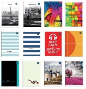 Brulion B-5 160 kartek linia oprawa półtwarda Interdruk 