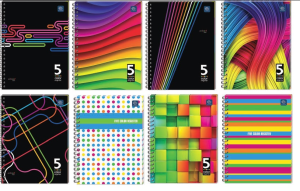 Kołobrulion A-4 100k kratka kolorowy margines Interdruk