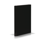 Teczka skrzydłowa z rzepem Caribic czarna VauPe