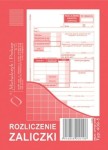 Rozliczenie zaliczki  409-5