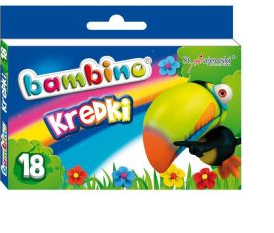 Kredki 18 kolorów Bambino St.Majewski