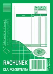 Rachunek dla konsumenta  262-5
