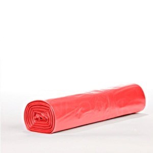 Worki na śmieci 60 litrów czerwone (10szt.)