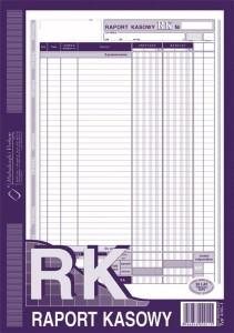 Raport kasowy A-4  410-1