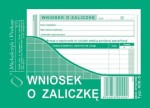 Wniosek o zaliczkę  408-5