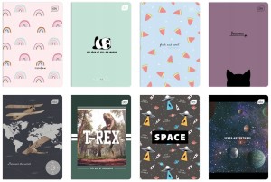 Zeszyt 32k 3-linia kolorowa Interdruk