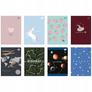 Zeszyt 16k 3-linia kolorowa Interdruk 