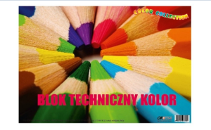 Blok techniczny A-3 kolor SDM