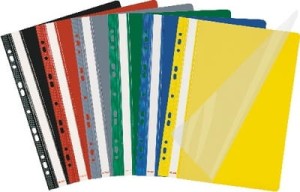 Skoroszyt Esselte wpinany zielony (10 szt.)