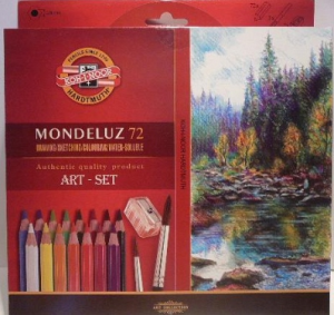 Kredki 72 kolory MONDELUZ + PEDZEL 3714 Koh-I-Noor