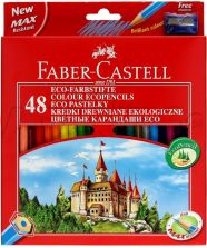 Kredki 48 kolorów ołówkowe zamek 120148  Faber Castell 