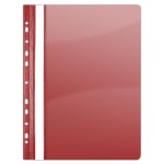 Skoroszyt Donau PVC A-4 wpinany (10 szt.) czerwony