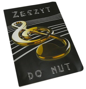 Zeszyt do nut A5 16k Unipap