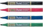 Marker permanentny Pentel N860 ścięty zielony